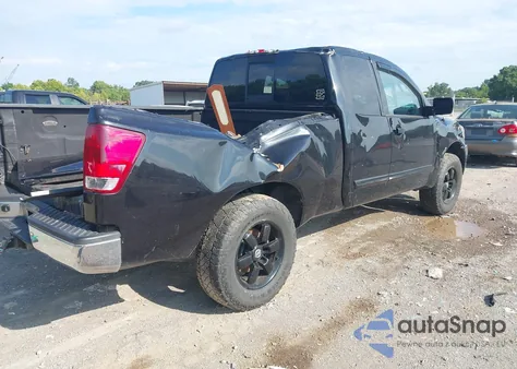 2007 Nissan Titan Se from USA, damaged, VIN 1N6BA06B47N211100